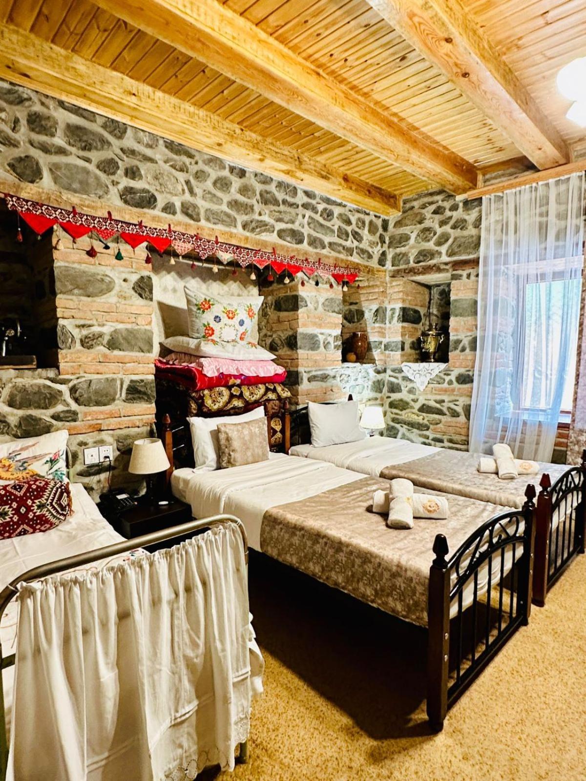 Minali Boutique Hotel Şǝki Exterior foto