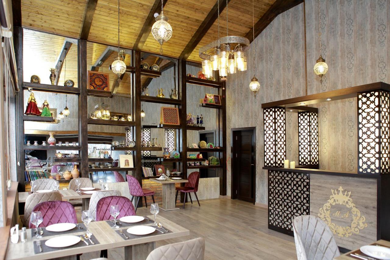 Minali Boutique Hotel Şǝki Exterior foto